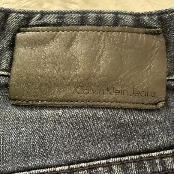 Calvin Klein Slim Straight Jeans 34/34 - Picture 4 of 4